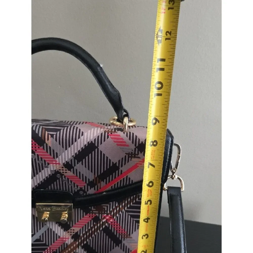 Vera Bradley Plaid Satchel